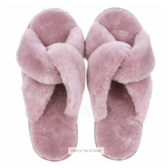 Kirkland Signature Shoes - Kirkland Signature Ladies Shearling Slide Slipper